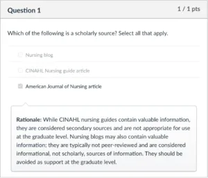 NR581NP Week 2: Meet and Greet Quiz