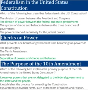 POLI330N Week 2 Edapt Assignment: Federalism and the Bill of Rights Within American Democracy and American Values
