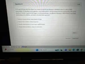 NR668 Week 8: PMHNP Final Diagnostic Exam