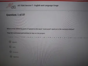 ATI TEAS Version 7 - English and Language Use