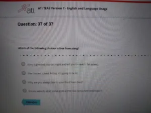 ATI TEAS Version 7 - English and Language Use