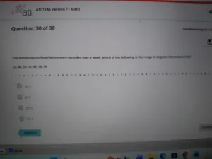 ATI TEAS Version 7 - Math