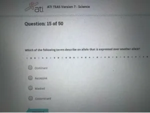 ATI TEAS Version 7 - Science