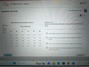 ATI TEAS Version 7 - Science