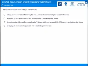 Certified Documentation Integrity Practitioner (CDIP) Exam