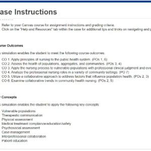 NR436 Week 7 Case: James Monsoor