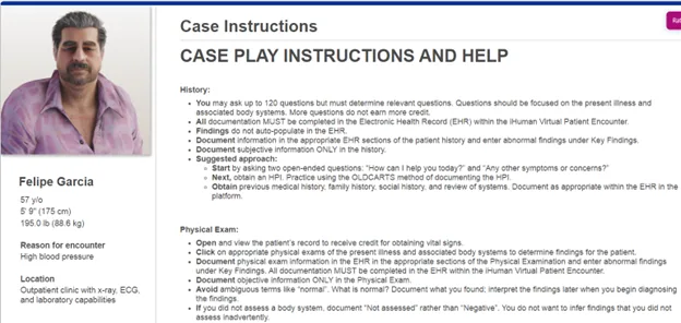 NR509 Week 5 Case Felipe Garcia