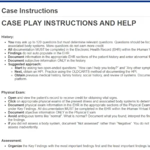 NR509 Week 6 Case: Kathleen Parks