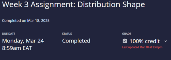 Distribution Shape