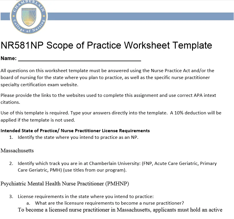 NP Scope of Practice