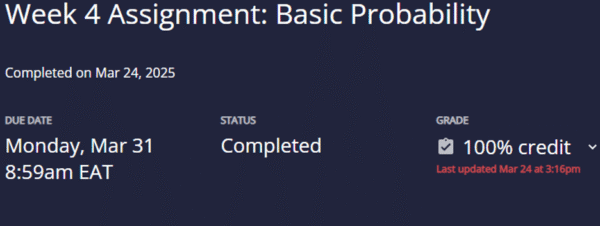 MATH225N Week 4: Basic Probability
