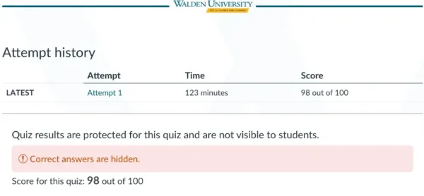 NURS-6501C Week 6 Midterm Exam