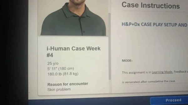 NURS-6512 Week 4 Assignment: I-HUMAN PATIENTS CASE STUDY: EVALUATING AND MANAGING INTEGUMENTARY CONDITIONS