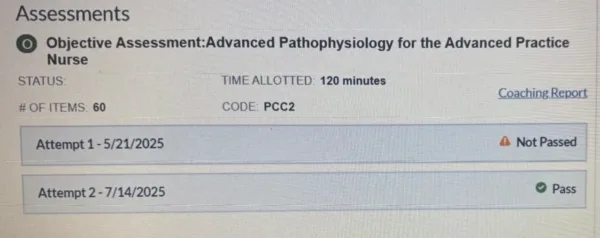 D115: Advanced Pathophysiology for the Advanced Practice Nurse