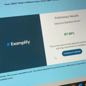 NR507 Week 4: Midterm Exam