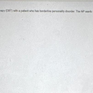 D344 Diagnostic process of psychiatric Nurse practitioner practice