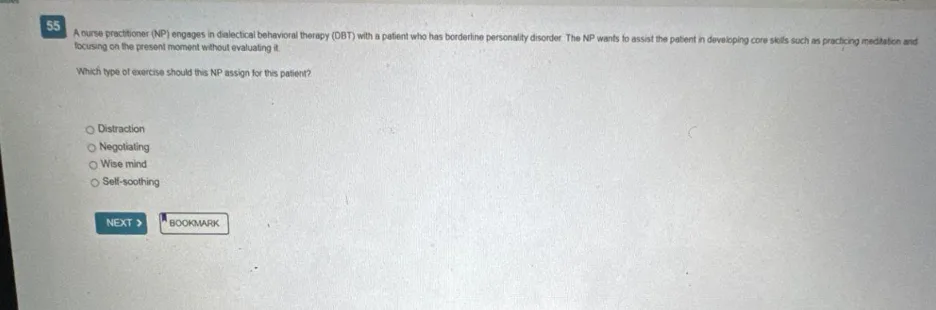 D344 Diagnostic process of psychiatric Nurse practitioner practice