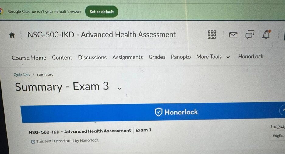 NSG-500 Exam 3