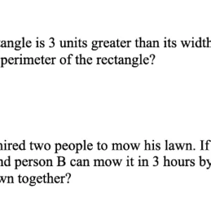 ATI TEAS MATH
