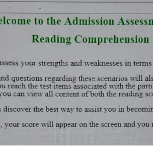 HESI A2 - Reading Comprehension