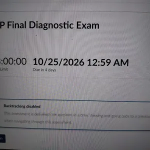 NR667 FNP Final Diagnostic Exam